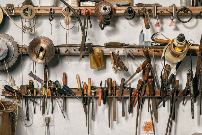 Garage Tool Rack Installation in Charlotte, NC